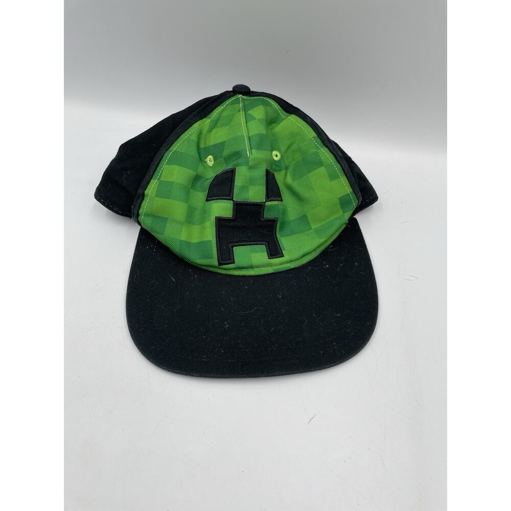 Minecraft Creeper Hat Snapback Flatbrim Youth Size Cap OSFM 2020